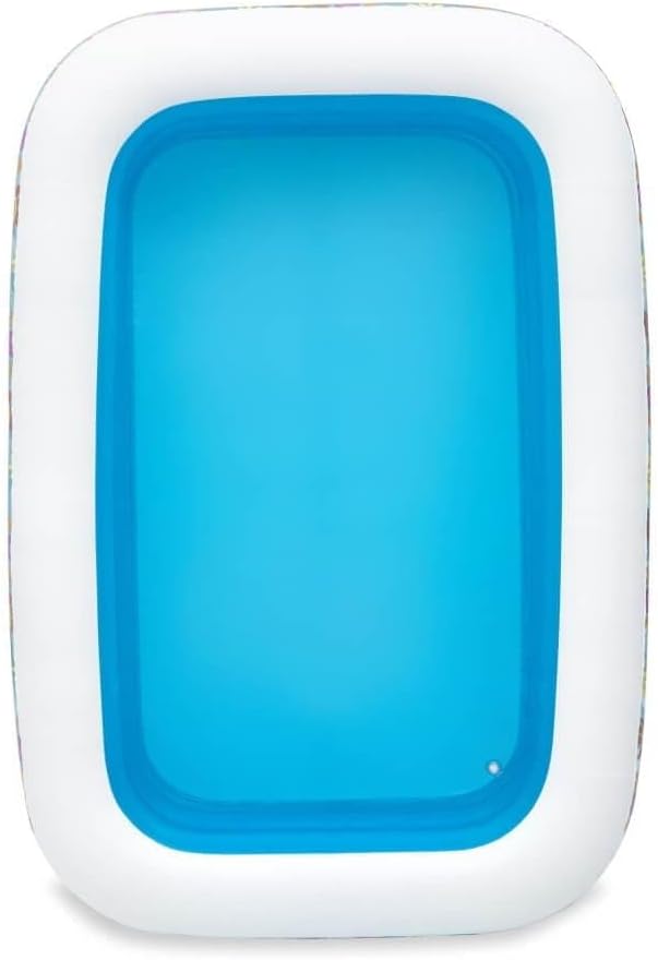 Piscine gonflable familiale rectangulaire 229 x 152 x 56 cm – 702 L PVC résistant