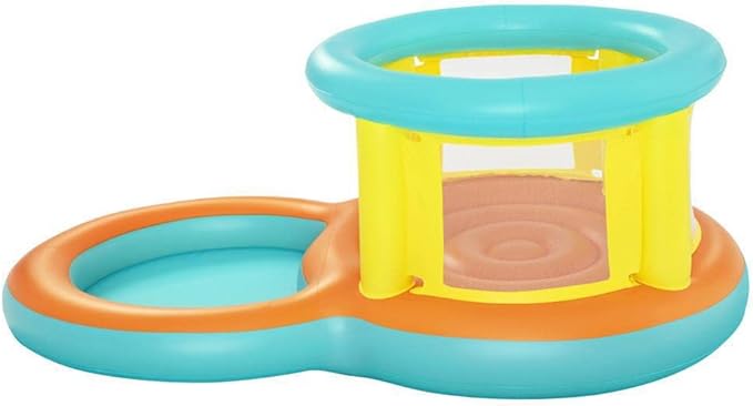Structure gonflable et piscine de jeux Jumptopia de Bestway® (2,39 m x 1,42 m x 1,02 m).