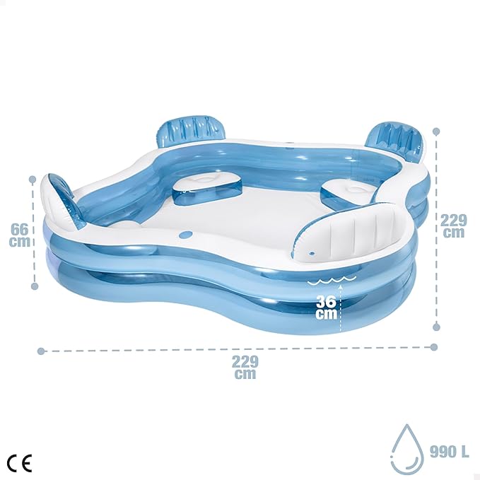 Piscine familiale Intex Swim Center n° 56475