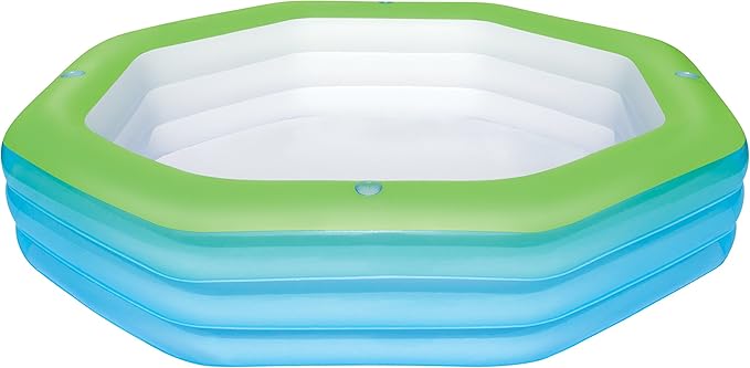Piscine gonflable Bestway 54119 pour enfants - octogonale 250 x 250 x 51 cm