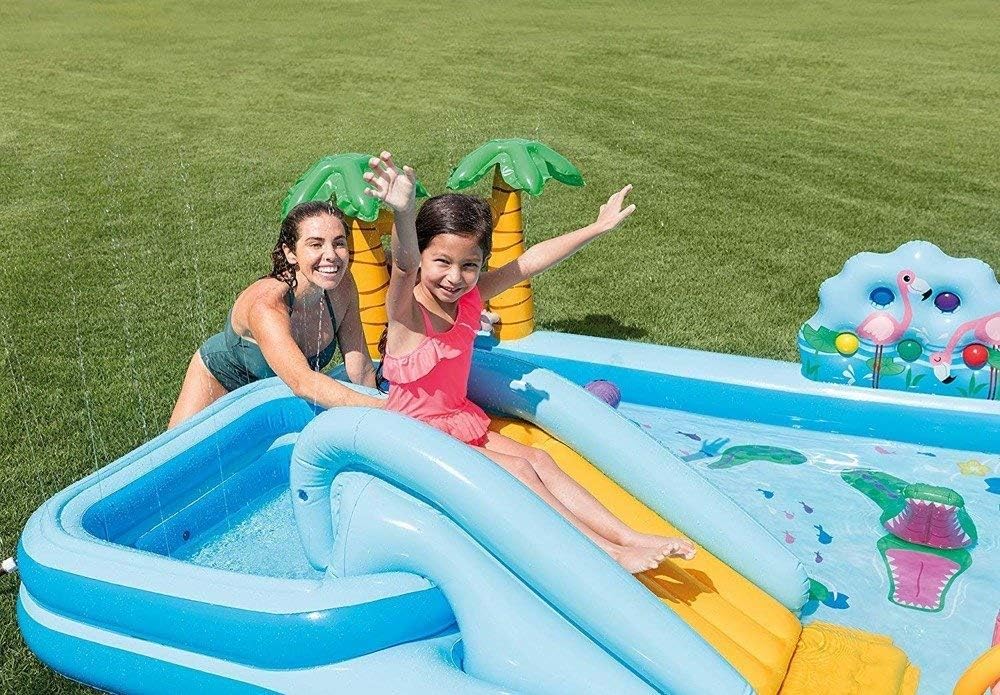 INTEX 57161NP - Centre de jeux aquatiques - Aventures dans la jungle