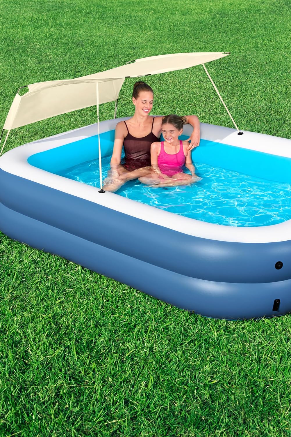 Piscine familiale Bestway Summer Bliss avec parasol, 2,54 m x 173 m x 16,81 m / 1,78 5/8