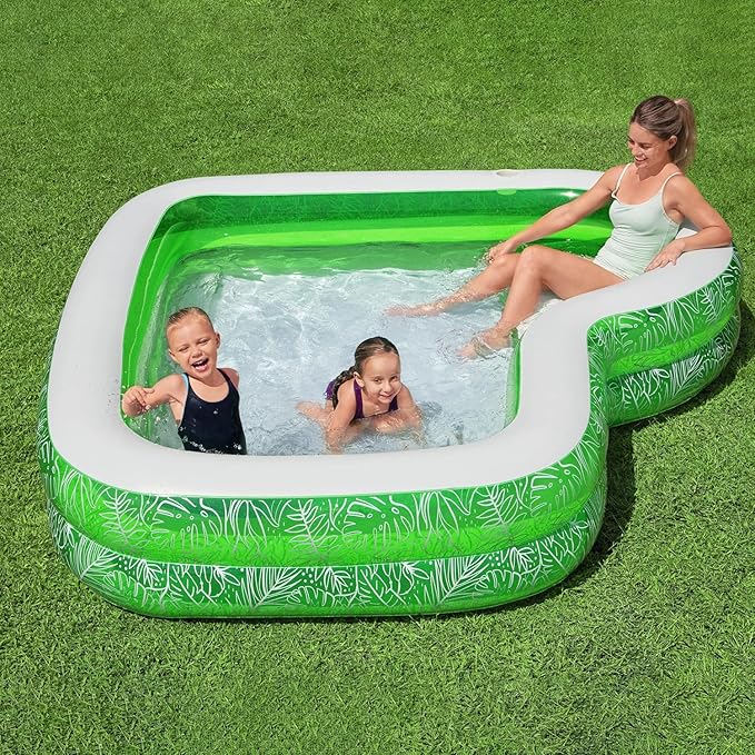 Piscine gonflable familiale Bestway 2,31 m x 2,31 m x 51 cm 282L