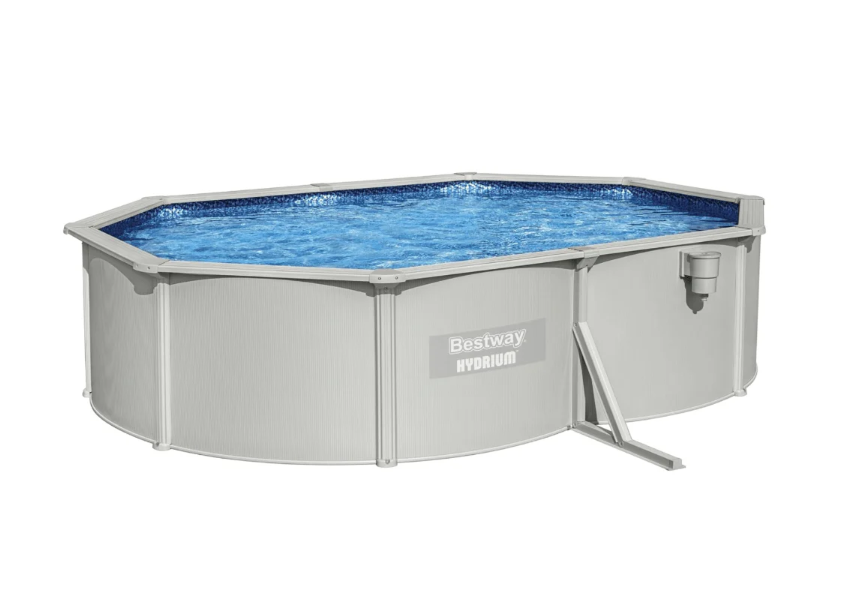 Piscine hors-sol ovale en acier Bestway - Hydrium 610x 360 x 120 cm