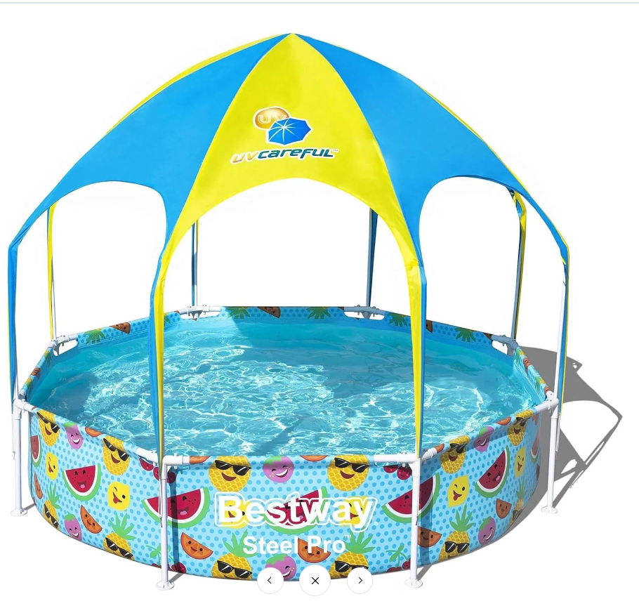 Piscine tubulaire amovible pour enfants Bestway Splash-In-Shade 244 x 51 cm